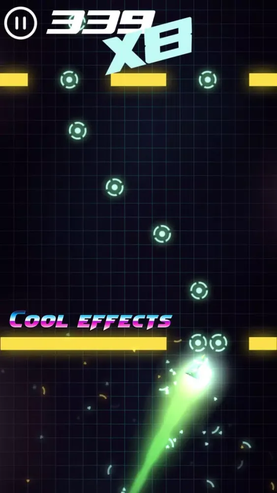 Captures d'écran de Rocket Glow! Best Retro Runner