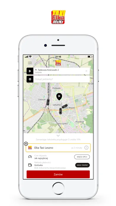 Ảnh chụp màn hình của Elka Taxi Leszno