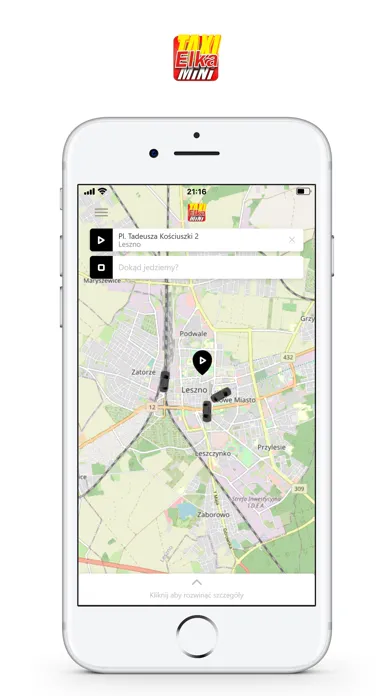 Ảnh chụp màn hình của Elka Taxi Leszno