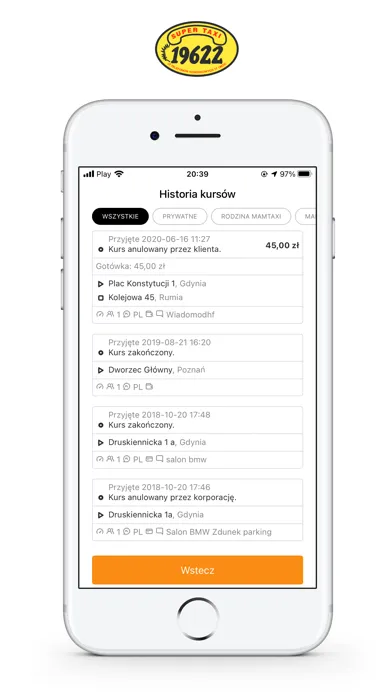 Super Taxi Rzeszów應用截圖