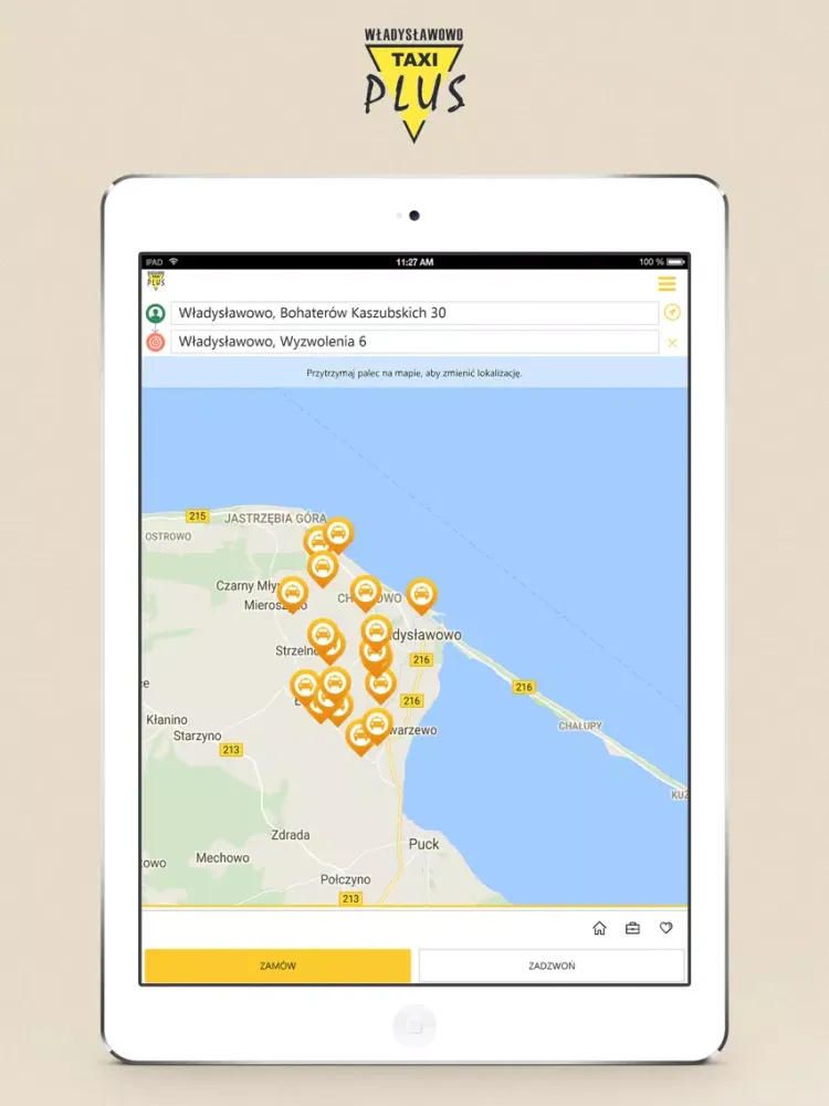 Taxi Plus - Władysławowo iPad  سکرین شاٹس