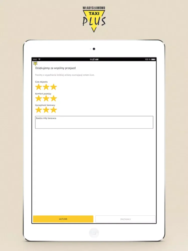 Taxi Plus - Władysławowo iPad  سکرین شاٹس