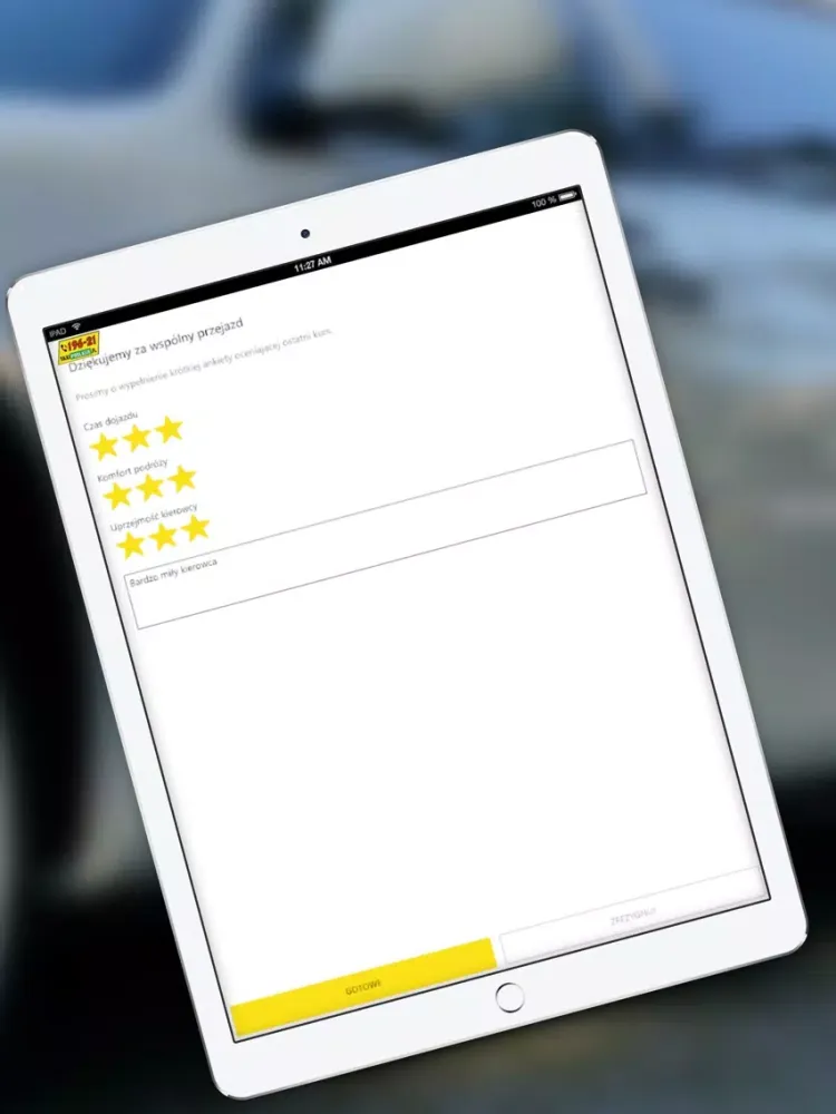 Ảnh chụp màn hình của TAXIPODLASIE.PL - 8319621 iPad 