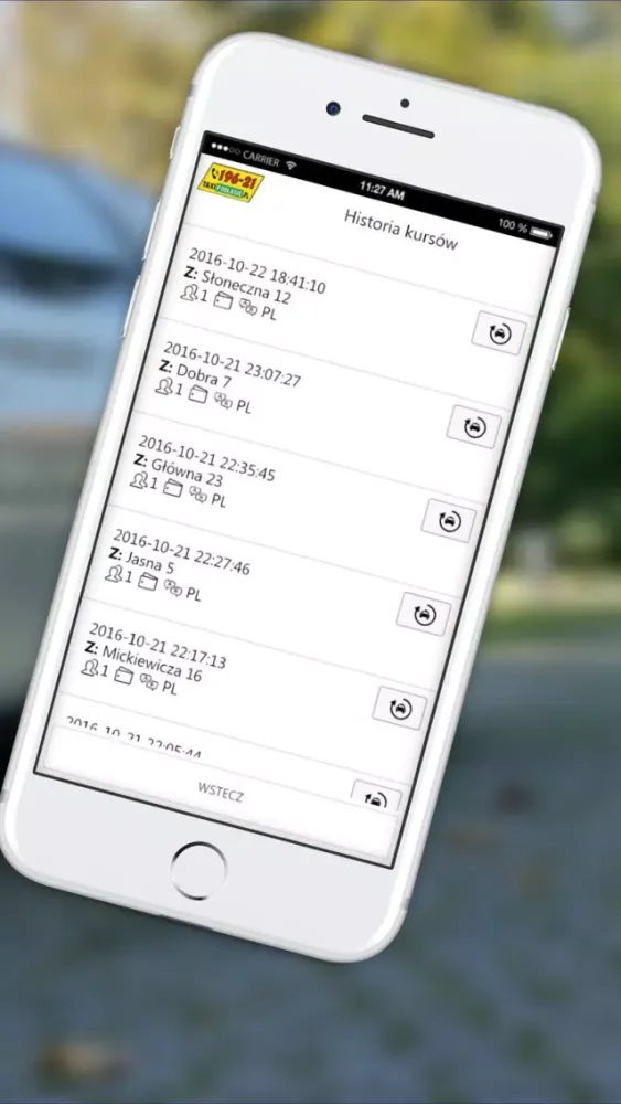 Ảnh chụp màn hình của TAXIPODLASIE.PL - 8319621