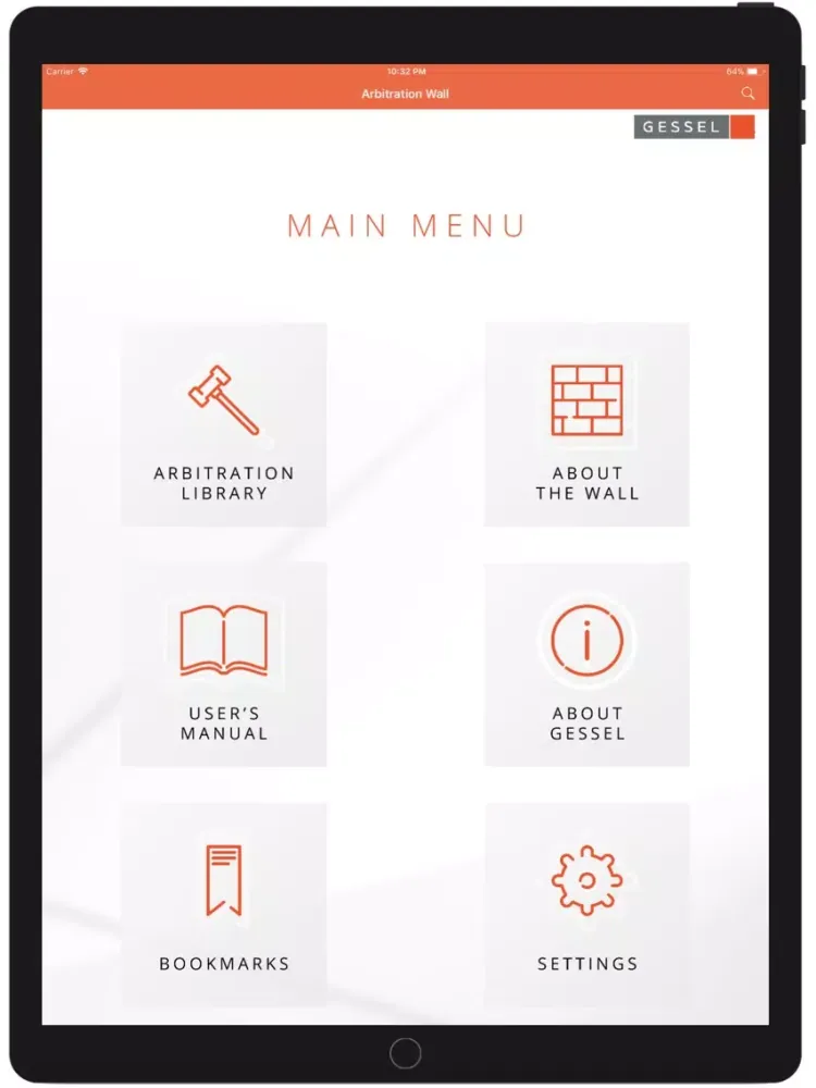 Arbitration Wall iPad 應用截圖