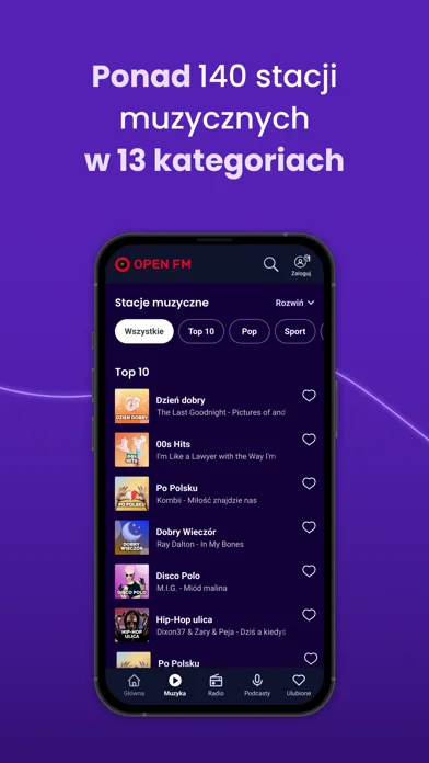 Screenshot di Open FM