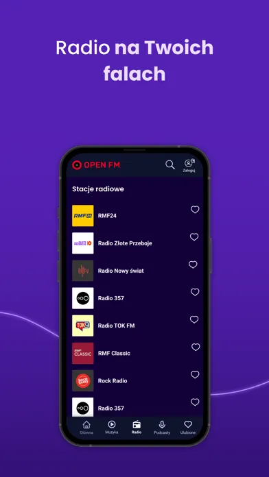 Screenshot di Open FM