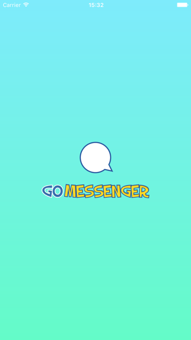 Capturas de tela do GoMessenger