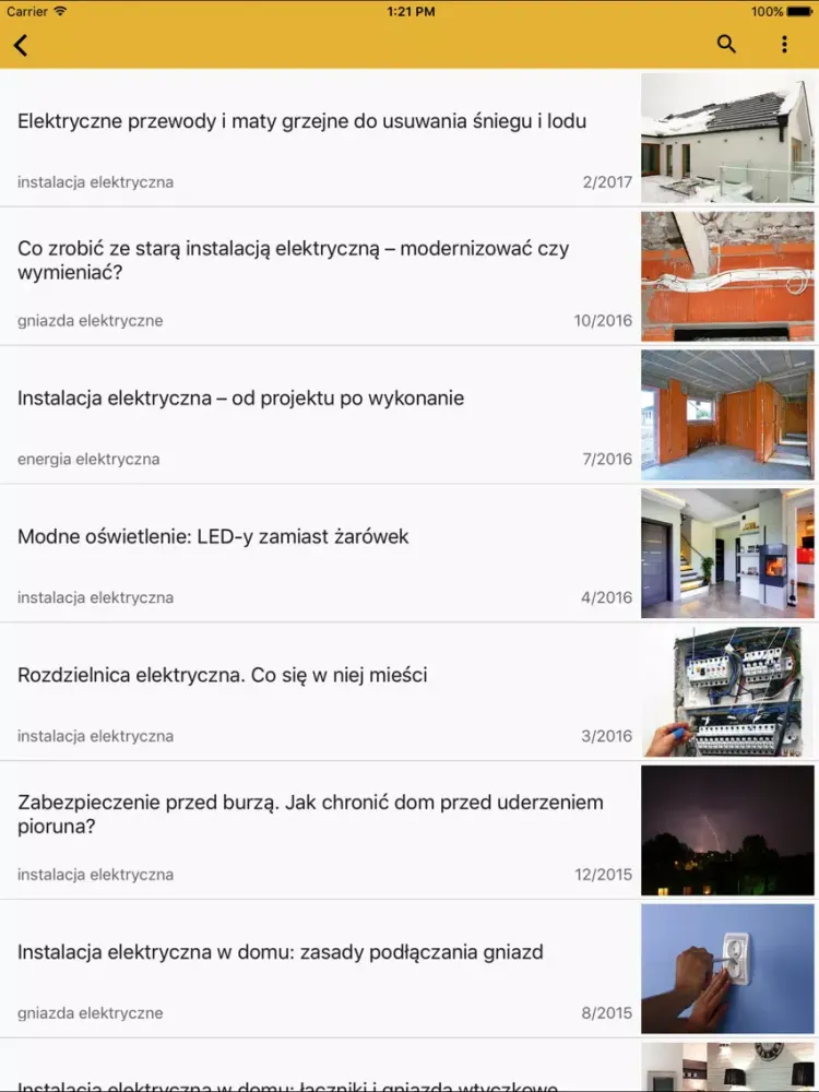 Murator-baza wiedzy budowlanej iPad 应用截图