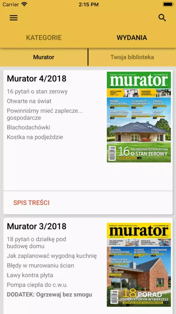Murator-baza wiedzy budowlanej应用截图