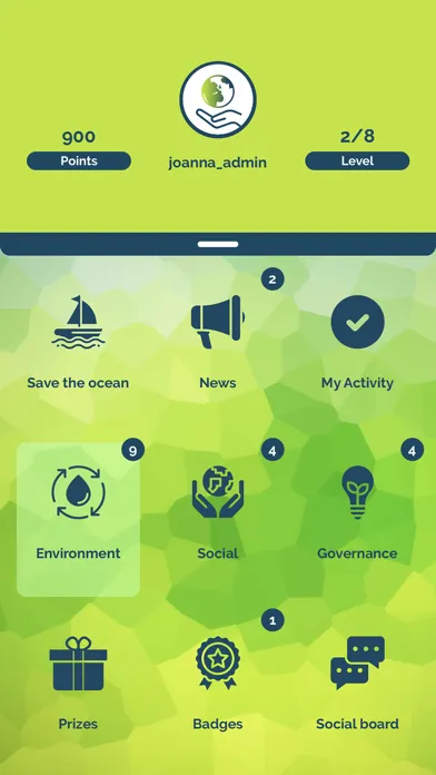 Ảnh chụp màn hình của ESG ASSURED