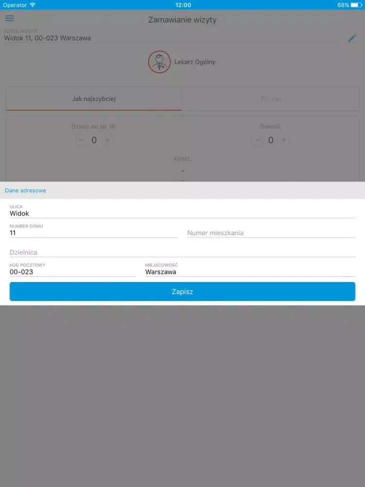 HomeDoctor - Pacjent iPad  স্ক্রিনশট