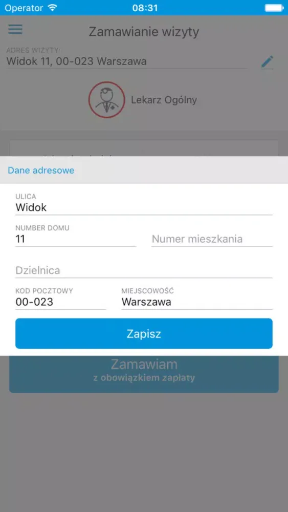 HomeDoctor - Pacjent স্ক্রিনশট