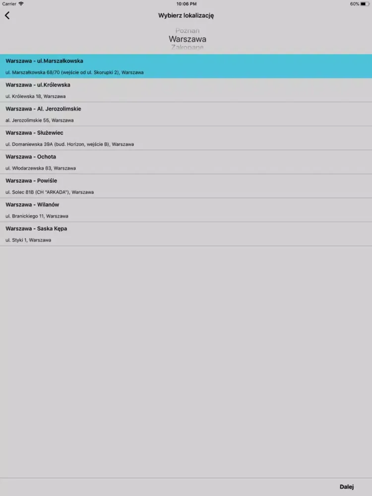 Screenshot di Hop-Chop Rezerwacje iPad 