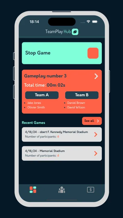 TeamPlay Hub Ekran Görüntüleri