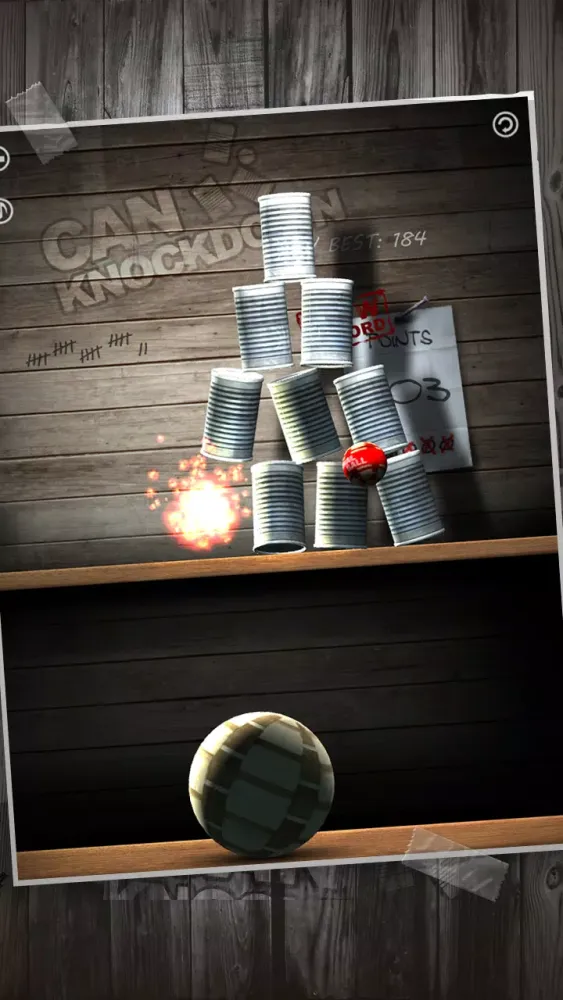 Ảnh chụp màn hình của Can Knockdown