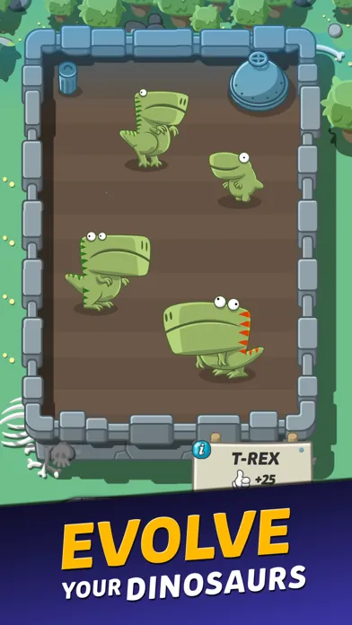 Captures d'écran de Crazy Dino Park