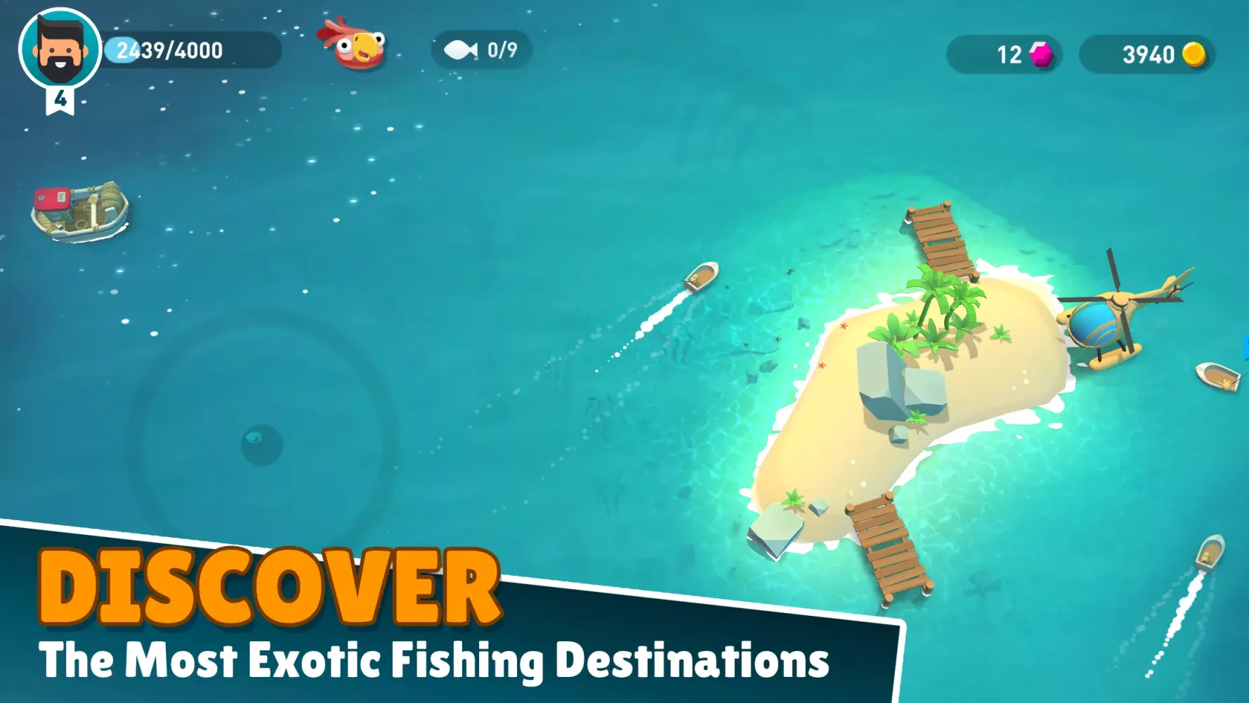 Capturas de tela do Creatures of the Deep