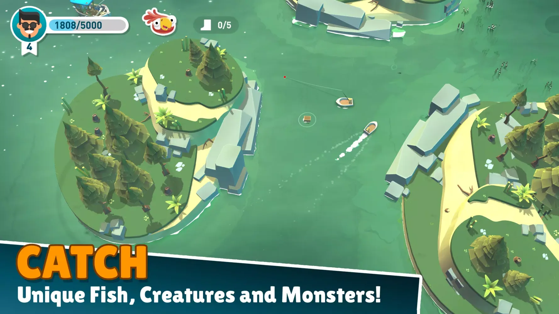 Capturas de tela do Creatures of the Deep
