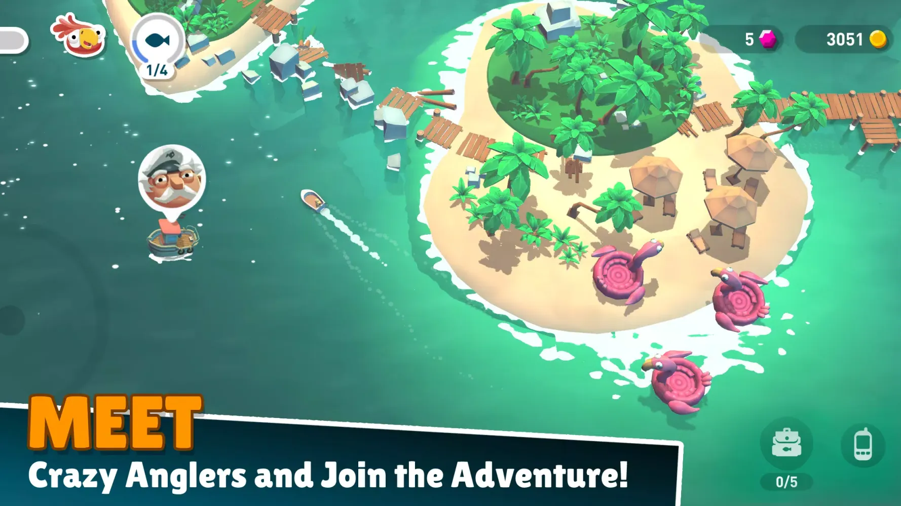 Capturas de tela do Creatures of the Deep