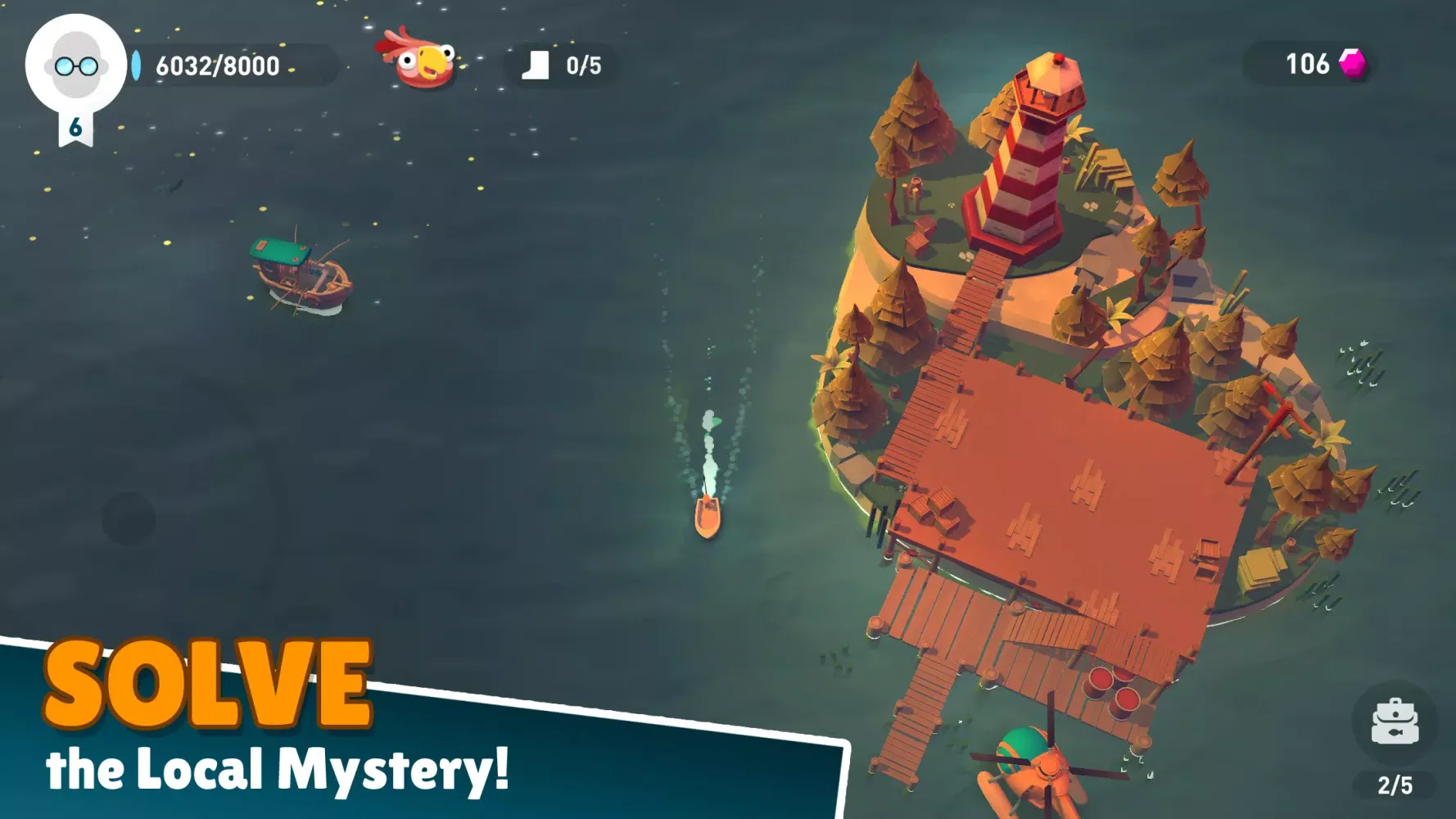 Capturas de tela do Creatures of the Deep