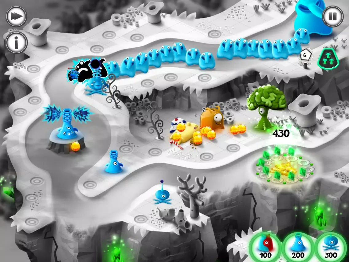 Jelly Defense Lite iPad  Screenshots
