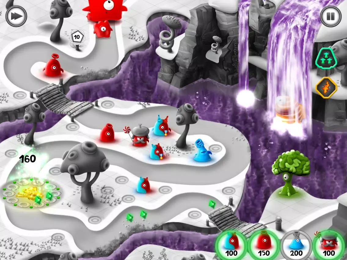 Jelly Defense Lite iPad  Screenshots