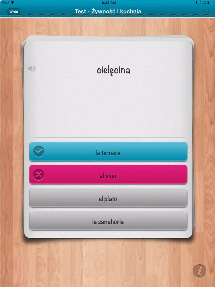 Ảnh chụp màn hình của Hiszpanski 1000 najwazniejszyc iPad 