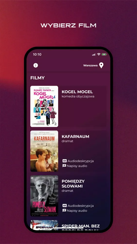 Kino Dostepne 스크린샷