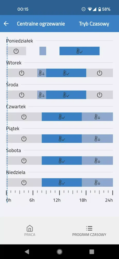 MultiTherma Mobile Screenshots
