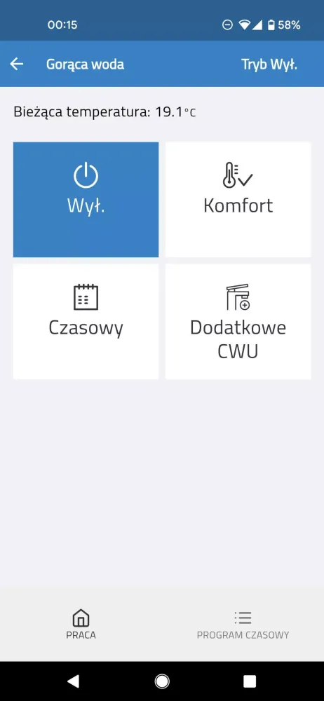 MultiTherma Mobile Screenshots