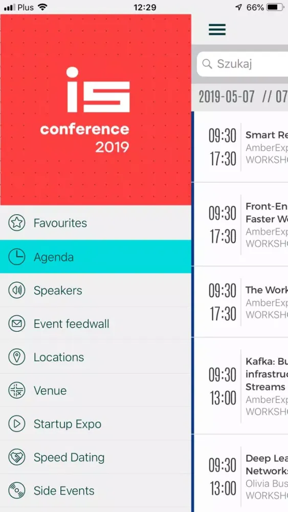 Скриншоты Infoshare Conferences