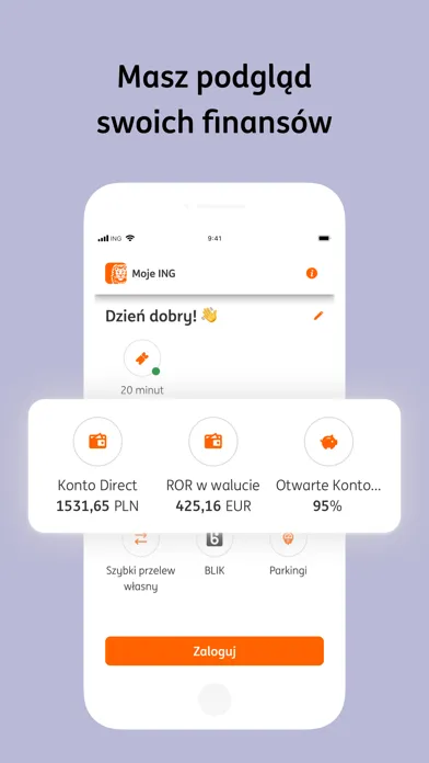 Moje ING mobile 스크린샷