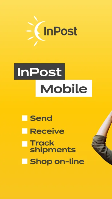 Captures d'écran de InPost Mobile