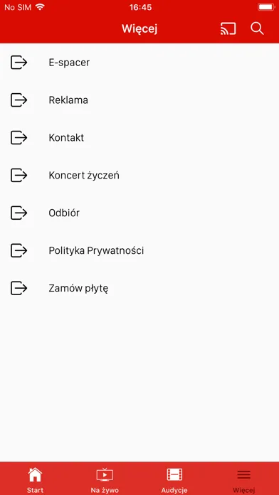 Zrzuty ekranu Trwam TV