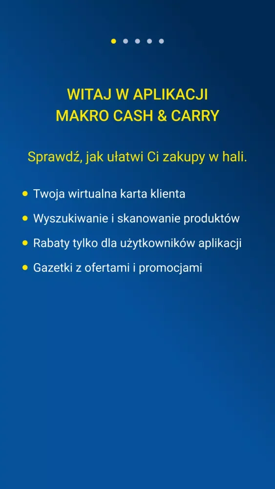 Aplikacja MAKRO CASH&CARRY Screenshots