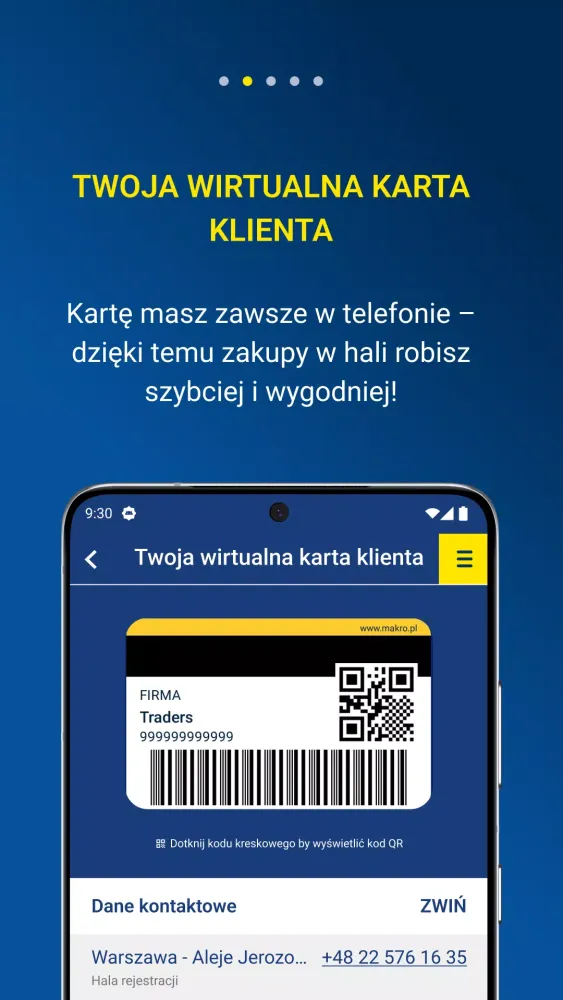 Aplikacja MAKRO CASH&CARRY Screenshots
