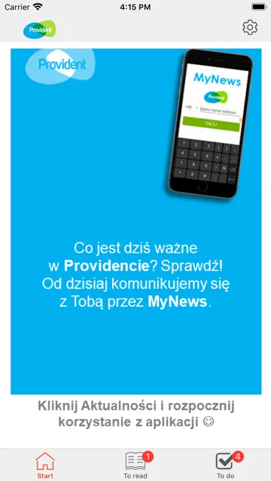 Captures d'écran de MyNews