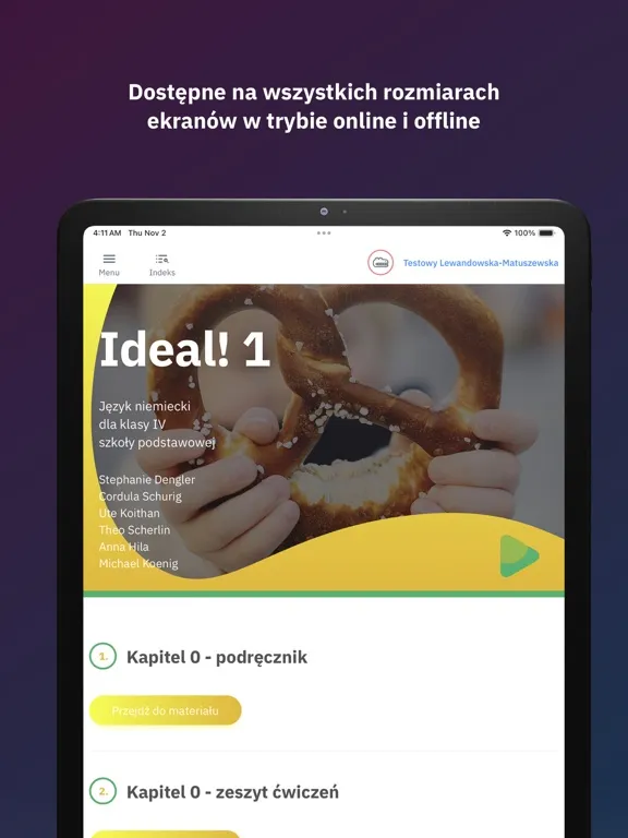 IZZI Klett PL iPad 应用截图