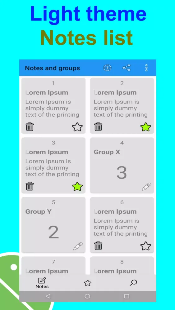 Notes Groups: Simple Notepad应用截图