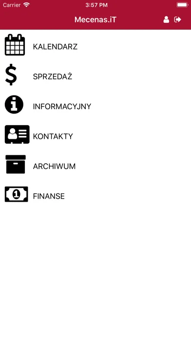 Screenshot di Mecenas.iT