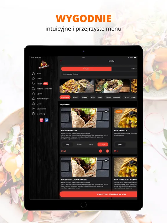 Kebab Drwal | Gdańsk iPad  Screenshots