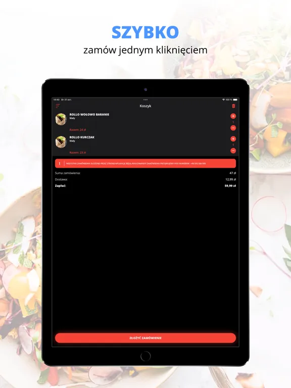 Kebab Drwal | Gdańsk iPad  Screenshots