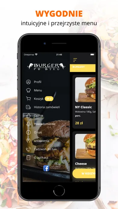 Capturas de pantalla de Burger po Byku | Warszawa