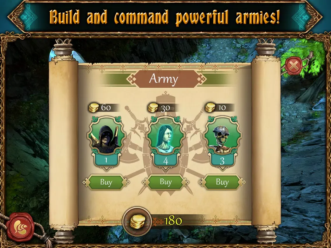 Tangkapan layar Spellcrafter: The Path of Magic iPad 