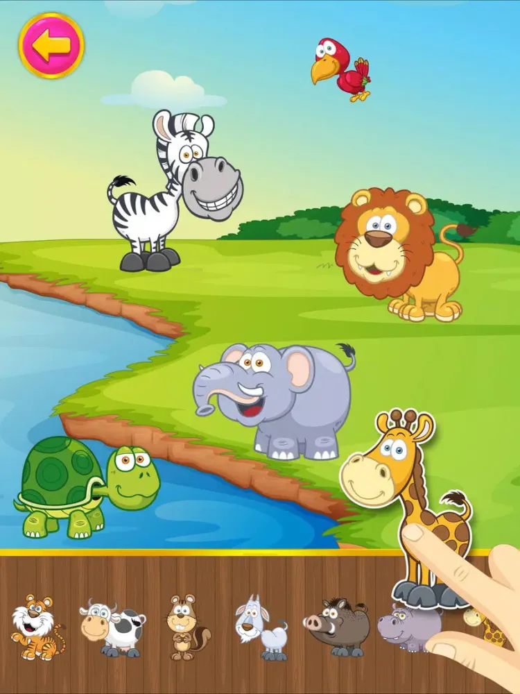 "My Little Animals" Sticker Book *Pro iPad 应用截图