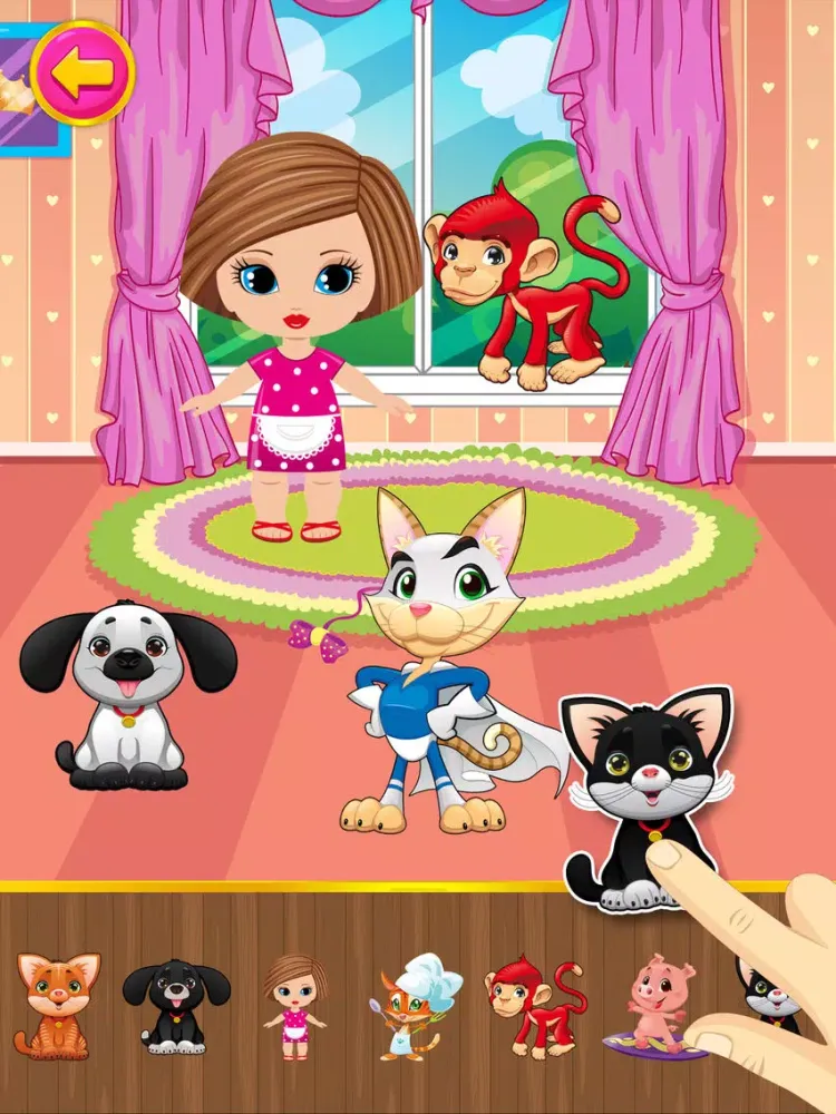 "My Little Animals" Sticker Book *Pro iPad 应用截图