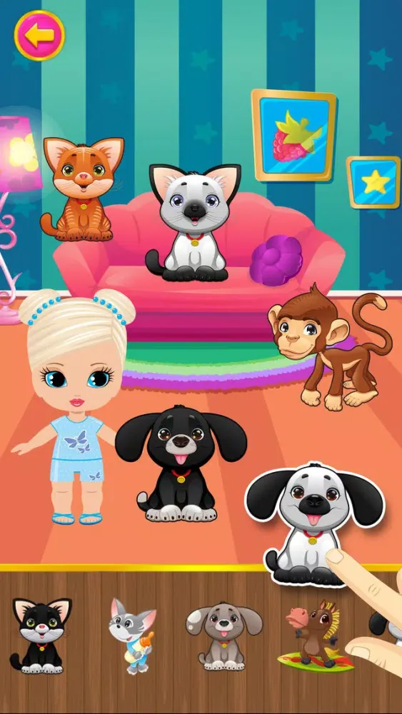"My Little Animals" Sticker Book *Pro应用截图
