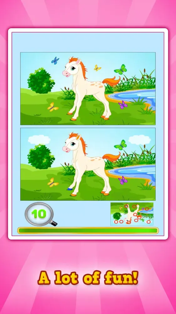 Find the Difference - Ponies & Unicorns Ekran Görüntüleri
