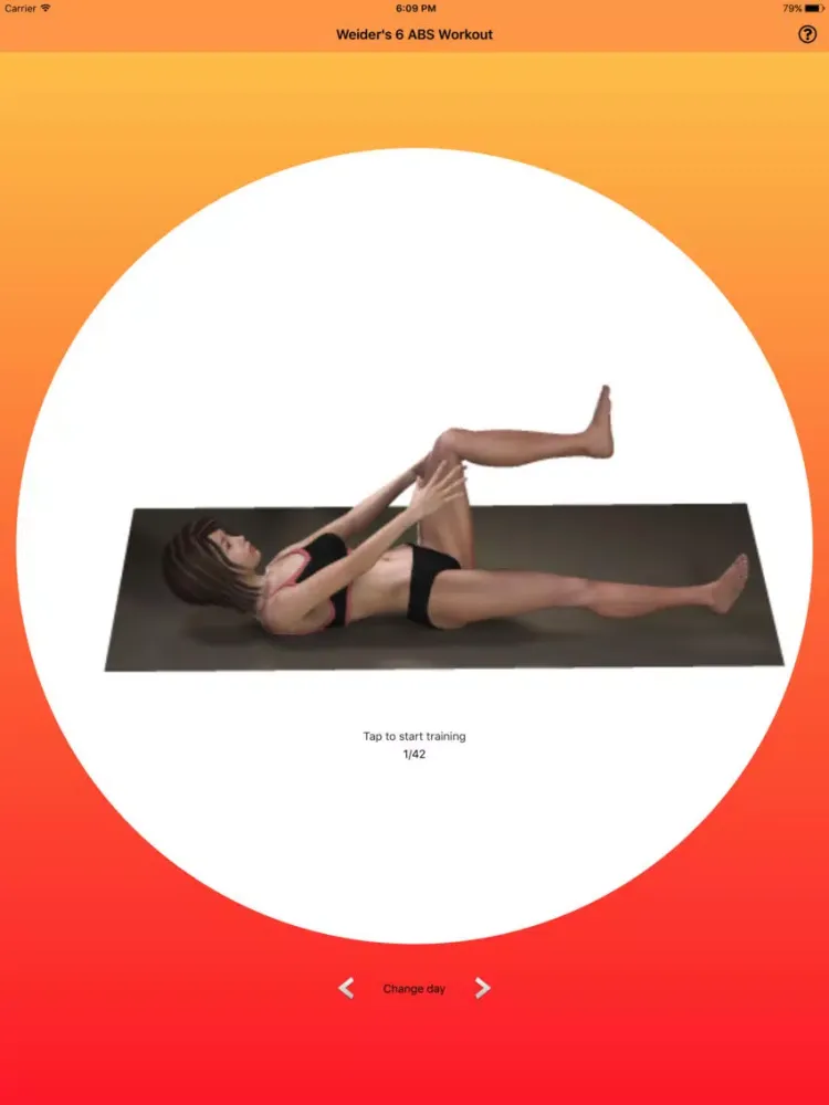 Weider's 6 ABS Workout iPad 应用截图